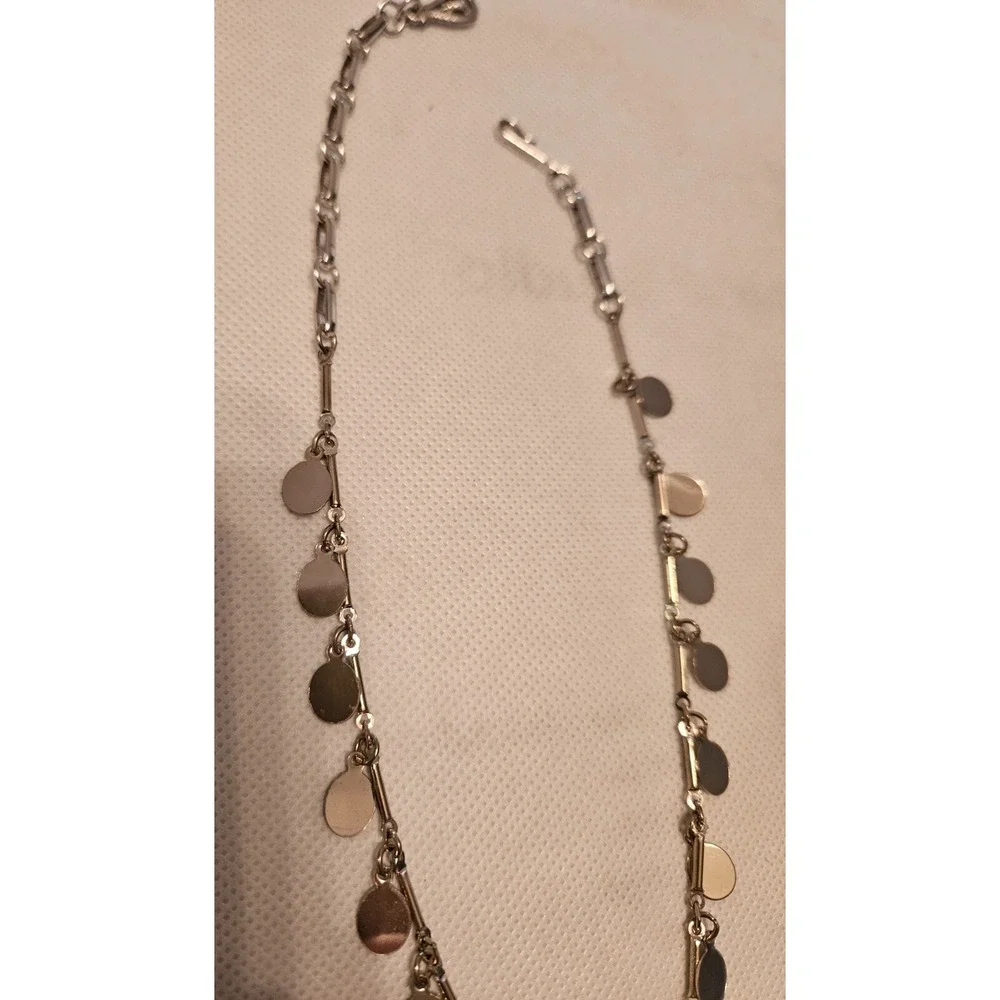 Vintage‎ COROCRAFT CORO CORO CRAFT 16 inch Silver Tone Necklace
